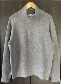UNIQLO and JW ANDERSON グレー ハーフジップ ニット L