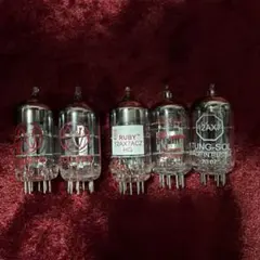 Ruby Tubes 12AX7／真空管 4本セット - メルカリ