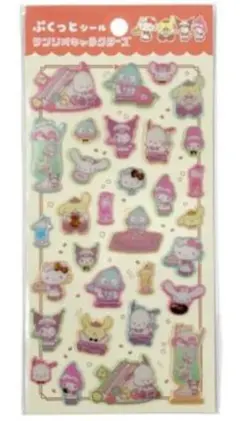 サンリオキャラクターズ　ぷくっとシール　新品　未使用　サンリオ