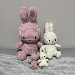 ミッフィー　コーデュロイ　ぬいぐるみ　nijntje miffy