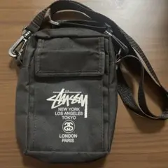 STUSSY ショルダーバッグ ブラック