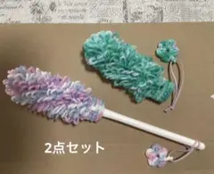 アクリルモップ フローリングモップ ハンディタイプ 2点セット
