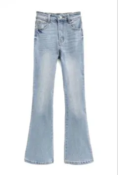 GRL ハイウエストフレアデニムパンツ XSサイズ 未使用