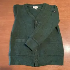b.ROOM グリーンニット S（110cm） ネームタグ付き✨