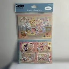 Duffy and Friends ハートウォーミングポストカード封筒セット