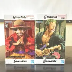 ONE PIECE Grandista ルフィ ゾロ フィギュアセット