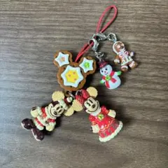 クリスマス　ストラップ　ミッキー　ミニー