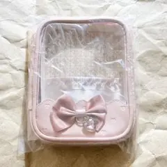 フクヤオンライン マルチポーチ ハートチャーム ピンク