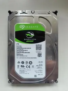 【中古3.5インチHDD】SEAGATE 2TB SATA6.0 5400rpm