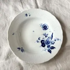 デッドストック　昭和レトロ　スーププレート　フランスアンティーク　磁器　A