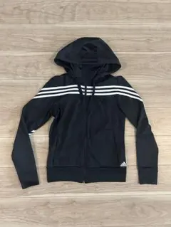 ✴︎【定番人気】adidas フルジップ フーディー 3本ライン