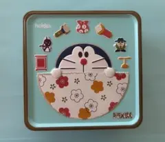 ドラえもん柄空き缶　 (北陸製菓　白エビビーバー)