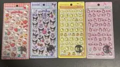 正規品　ボンボンドロップシール　ミニ　サンリオ　4枚セット