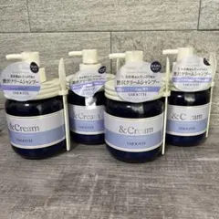 新品 &Cream アンドクリーム セラムヘアオイル スムース 水色 5本