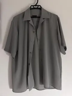 DECHINE OPEN COLLAR SHORT SLEEVE SHIRTのサムネイル