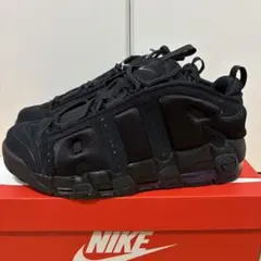 新品 ナイキ エア モア アップテンポ モアテン ロー 黒 28cm