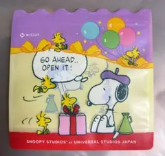 SNOOPY スヌーピーまちつきジッパーパック3枚　ボールペン　ノベルティグッズ