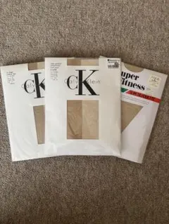 Calvin Klein ストッキング 2足 サポートストッキング1足セット