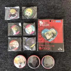 東京リベンジャーズ 缶バッジ 9個+ラバーマスコット全10点セット