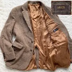 希少 70s ヴィンテージ Levi's ツイード ガンクラブチェックJKTのサムネイル