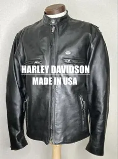 米国製ハーレー純正革ジャン◇ショベル★スポスタダイナ ソフテイル　ツーリング