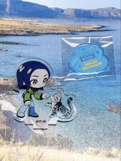 ガンダムGQuuuuuuX まねきねこコラボ　アクリルスタンド　コモリ