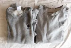 Reebok グレー 長袖カットソー 2XO