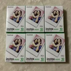 FUJIFILM instax mini インスタントフィルム 10枚　✖️6個