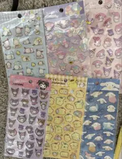 ダイソー サンリオぷくっとシール