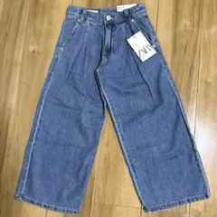 ZARA KIDSのデニム ワイドパンツ 128cm 女の子