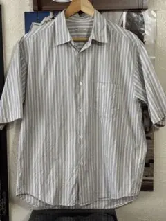 BEAUTY&YOUTH ストライプ 半袖シャツ