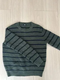 【UNIQLO】オリーブグリーン セーター Mサイズ