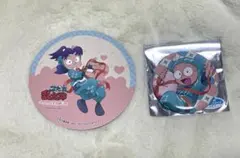 忍たま乱太郎　はぁとふる大作戦の段　缶バッジ　コースター　きり丸　乱太郎