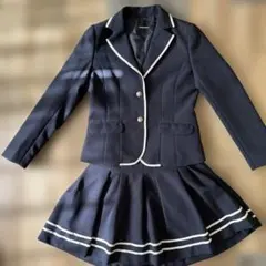 DECORAPINKY'S ネイビージャケットスカートセット/サイズ160/美品