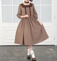 新品 サラのロマンスワンピース メゾンドフルール プチローブカノン