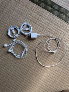 Lightningケーブルとイヤフォンセット