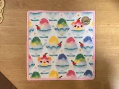 最終お値下げ【新品】フェイラー　ハンカチ（かき氷）ピンクのサムネイル