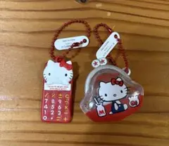 ハローキティ なつかしアイテムミニチュアコレクション　2種セット