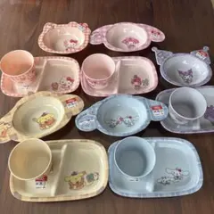 新品】サンリオ のんびりタイム メラミン食器 ダイソー 15点セット