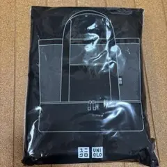 UNIQLO メッシュ トートバッグ ブラックのサムネイル