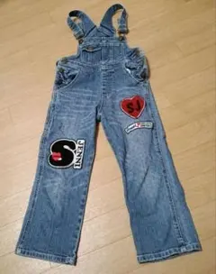 JENNI デニムオーバーオール 110