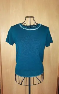 半袖サマーニット　トップス　2点セット