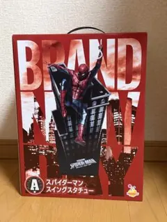 Happyくじ スパイダーマン A賞 スイングスタチュー C賞 カードホルダー
