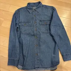 UNIQLO ユニクロ　JWAデニムシャツ　65 Blue Lサイズ