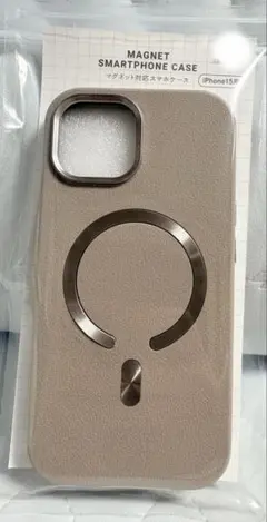 【新品】iPhone15用 マグネット対応 スマホケース MagSafe