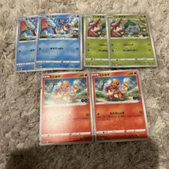 ヒトカゲ：ポケモン GO プロモカード　フシギダネ　ゼニガメ　御三家