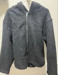 【完売品】ZARA フェイクファージャケット フード付き