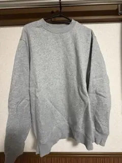 無印良品 クルーネック スウェット グレー Mのサムネイル
