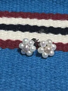 淡水パールのピアス②