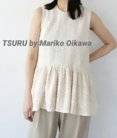 2026年最新】TSURU by Mariko Oikawa レディース ノースリーブ Tシャツ 